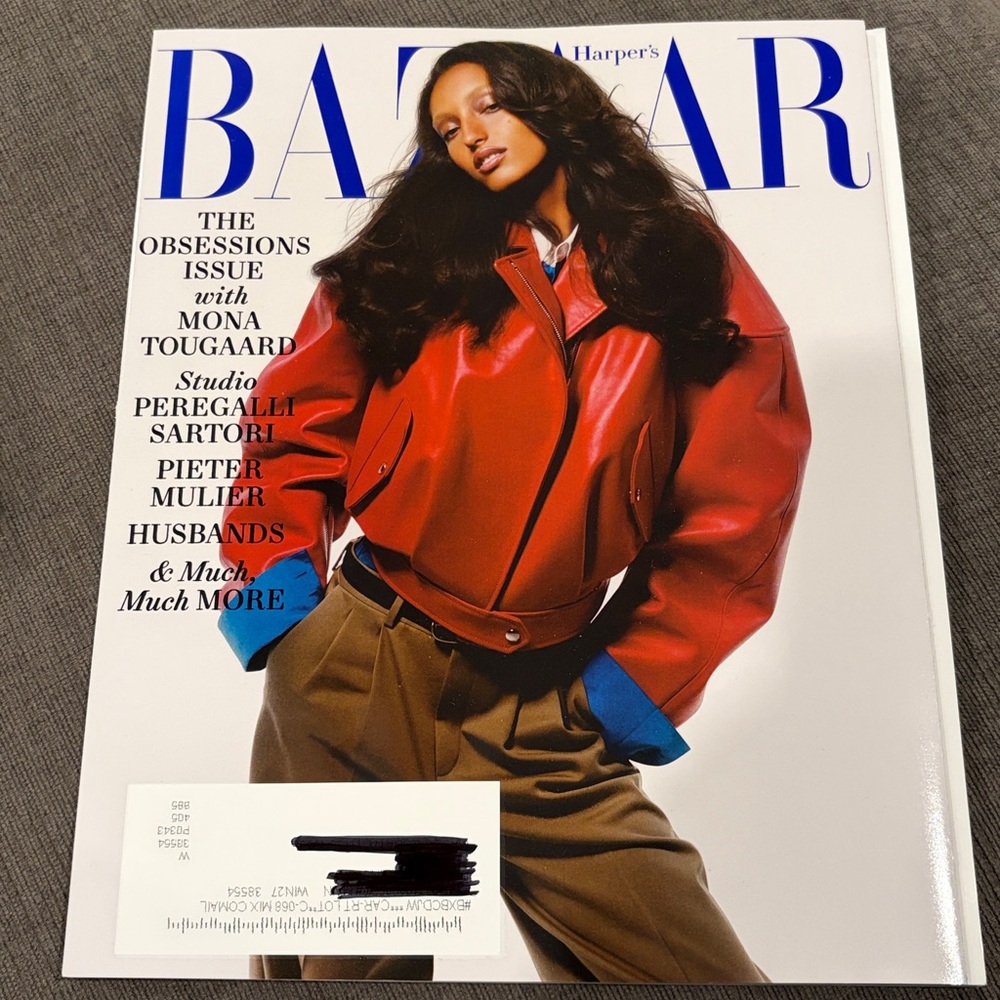 Harper’s Bazaar Magazine - October 2025 - Mona Tougaard        fashion magazines